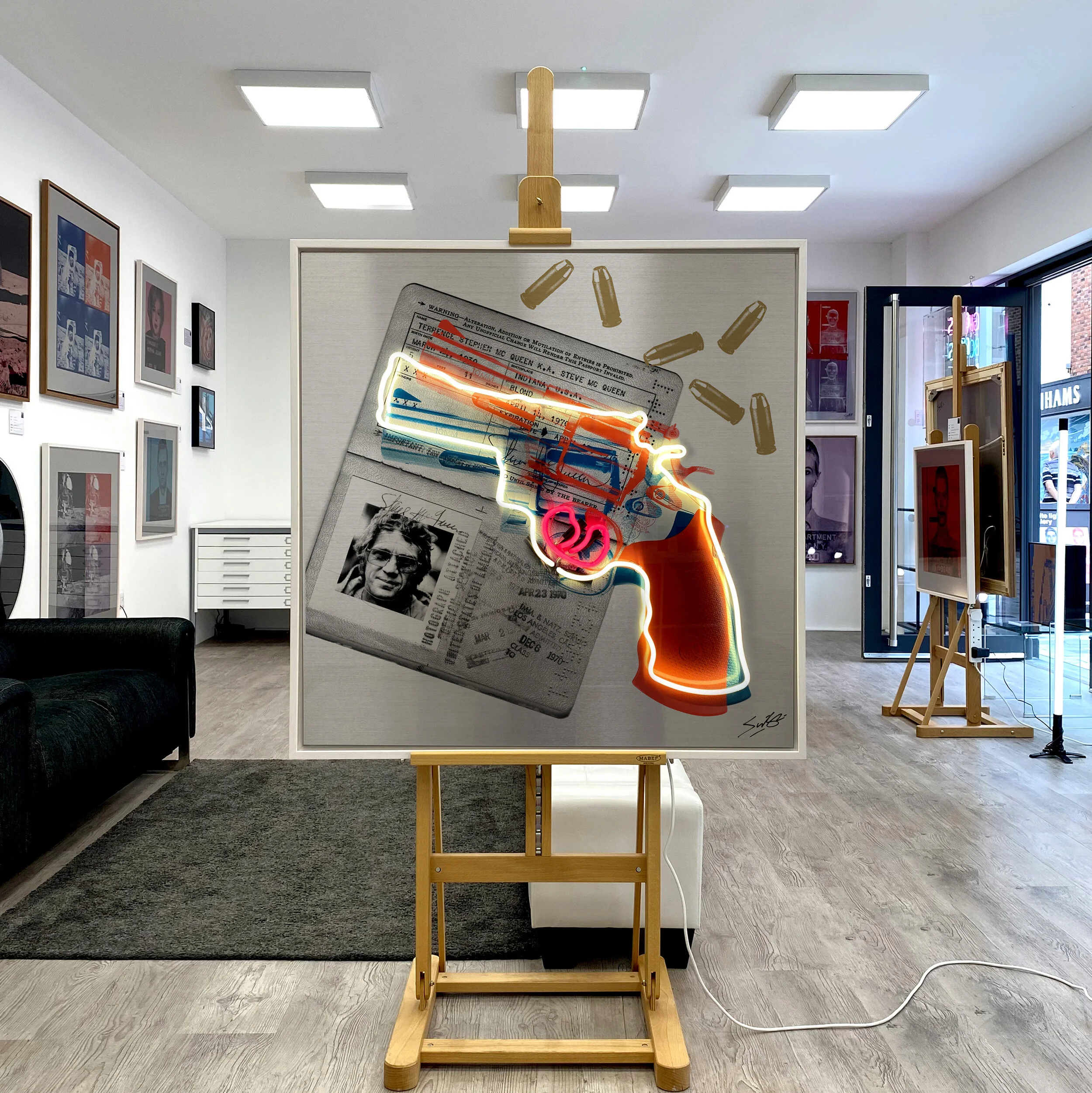 Louis Sidoli - Neon artwork by Louis Sidoli - 